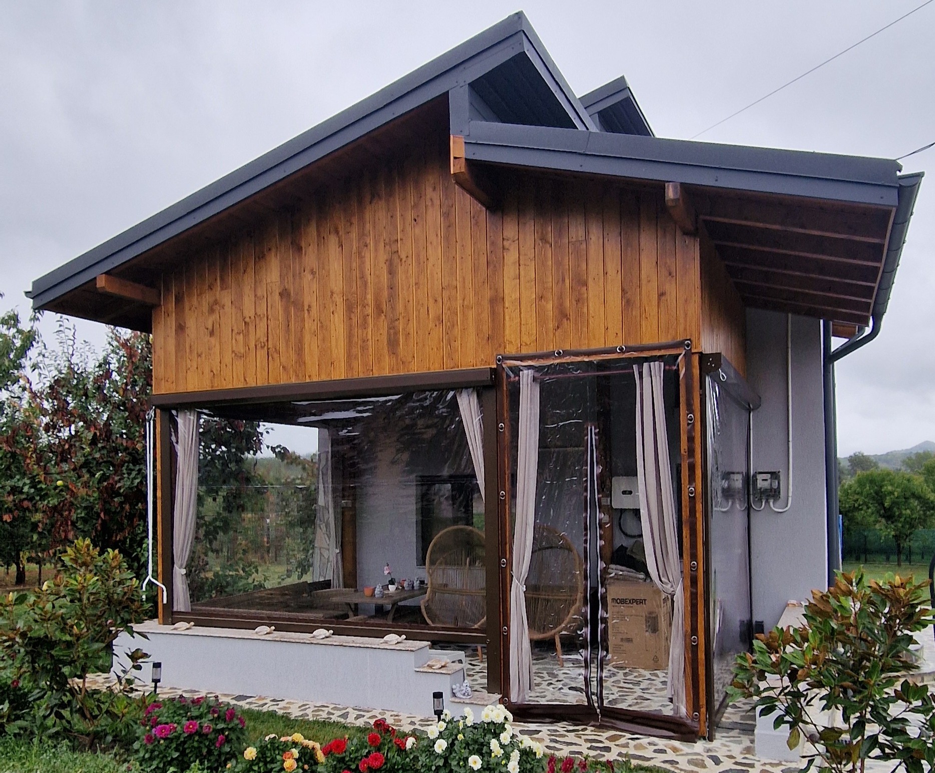 Rulou Transparent Casetat